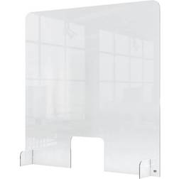 Nobo Protective Counter Partition Screen with Holes