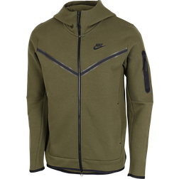 Nike Tech Fleece Full-Zip Hoodie - Rough Green/Black