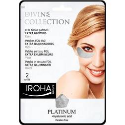Iroha Extra Glowing Foil Sheet Eye Patches Platinum 2-pack