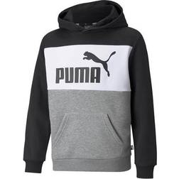 Puma Essentials+ Color Block Youth Hoodie - Puma Black (846128-01)