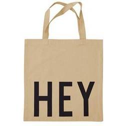 Design Letters Hey Favourite Tote Bag - Beige