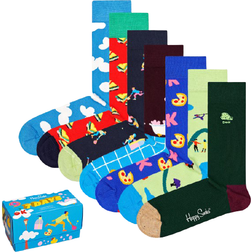Happy Socks 7 Days Socks Gift Set 7-pack - Multicolored