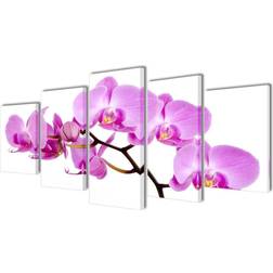 vidaXL Orchid Vægdekorationer 200x100cm