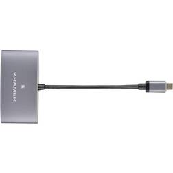 Kramer USB C-USB A/HDMI/USB C M-F 0.2m