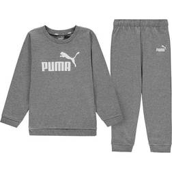 Puma Infant + Toddler Essentials Minicats Jogger Suit - Medium Gray Heather ( 846141-03)