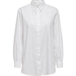 Only Nora Classic Shirt - White