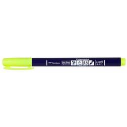 Tombow Brush Pen Hard Neon Yellow