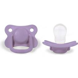 Filibabba Pacifiers Fresh Violet 6m+ 2-pack