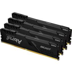 Kingston Fury Beast Black DDR4 2666MHz 4x16GB (KF426C16BBK4/64)