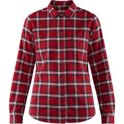 Fjällräven Övik Flannel Shirt W - Deep Red