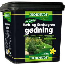Hornum Hæk og Stedsegrønt Gødning 5kg 50m²