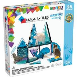 Magna-Tiles Clear Colors Arctic Animals 25pcs