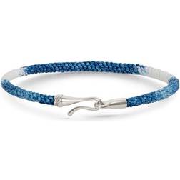 Ole Lynggaard Life Bracelet - Silver/Blue