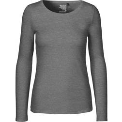 Neutral Ladies Long Sleeve T-shirt - Dark Heather