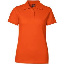 ID Ladies Stretch Polo Shirt - Orange