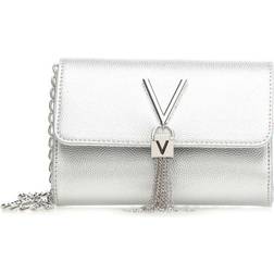 Valentino Bags Divina Crossover Bag - Silver Metallic