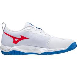 Mizuno Wave Supersonic 2 - White/Red/French Harbor Blue