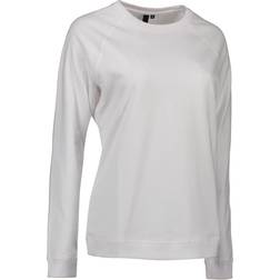 ID Core O-Neck Ladies Sweatshirt - White