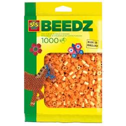 SES Creative Beedz Iron On Beads Orange 1000pcs 00707