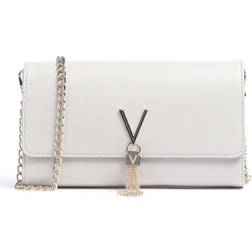 Valentino Bags Divina Clutch - Light Grey