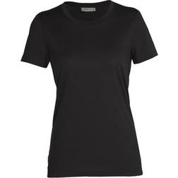Icebreaker Women's Merino Tech Lite II Short Sleeve T-shirt - Black