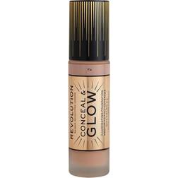 Revolution Beauty Conceal & Glow Foundation F4
