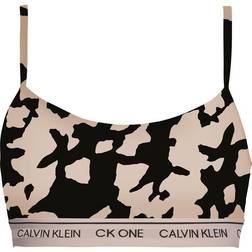 Calvin Klein CK One Unlined Bralette - Charming Khaki