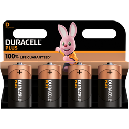 Duracell D Plus 4-pack