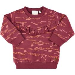 Minymo Sweatshirt - Oxblood Red (111313-4524)