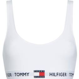 Tommy Hilfiger Logo Underband Organic Cotton Bralette - Pvh Classic White