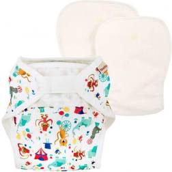ImseVimse One Size Diaper Cover + Inserts Circus