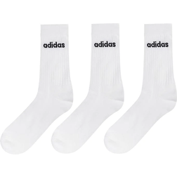 adidas Half-Cushioned Crew Socks 3-pack - White/Black