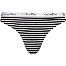 Calvin Klein Carousel Bikini Brief - Rainer Stripe/Snow Heather