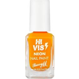 Barry M Hi Vis Neon Nail Paint HVNP9 Amber Warning 10ml