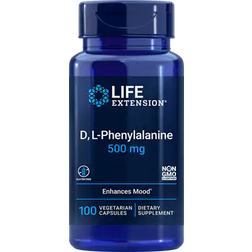 Life Extension D, L Phenylalanine 500mg 100 stk