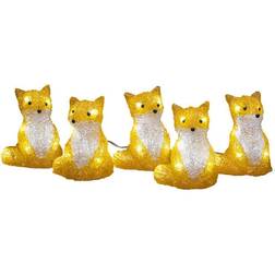 Konstsmide Foxes 5-Pack Lyskæde 5 Pærer 5stk