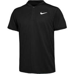 Nike Court Dri-FIT tennispolo til mænd Sort 2XL