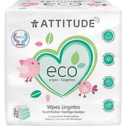 Attitude Eco Baby Wipes 216pcs