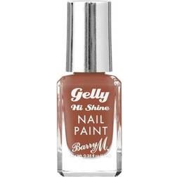 Barry M Gelly Hi Shine Nail Paint GNP86 Chai Latte 10ml