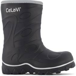 CeLaVi Thermal Embossed Rubber Boots - Blue Graphite