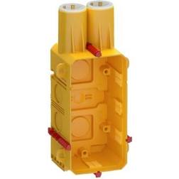 Schneider Electric Fuga Air indstøbningsdåse 2 modul uden låg, gul (bulk)