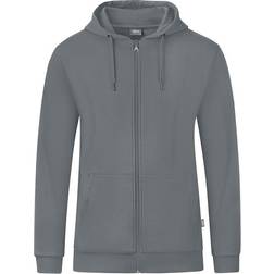 JAKO Organic Hooded Jacket Unisex - Stone Grey