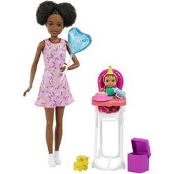 Barbie Skipper Babysitter Playset Black Hair