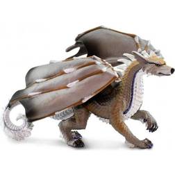 Safari leksak wolf dragon junior 20,3 x 11,45 cm grå/brun