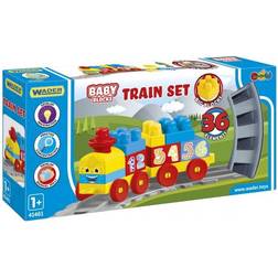 Wader Baby Blocks Train 1,45 m 36 pcs