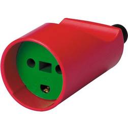 Schneider Electric LK forlængerled m/jord rød/grøn slagfast 1028002241