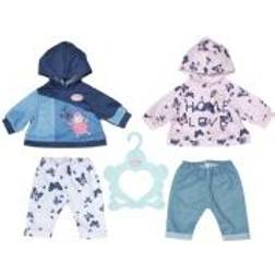 Baby Annabell Baby Annabell Baby Suits 2 assorted, Dukketøjsæt, Pige, 3 År