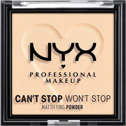 NYX Can't Stop Won't Stop Mattifying Powder Fair