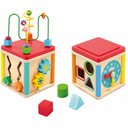 Addo Play Woodlets 5 in 1 Activity Cube