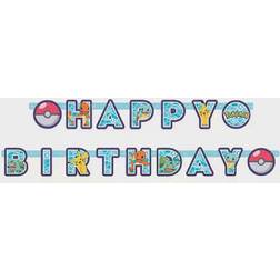 Amscan Happy Birthday guirlande Pokémon 218 x 12 cm